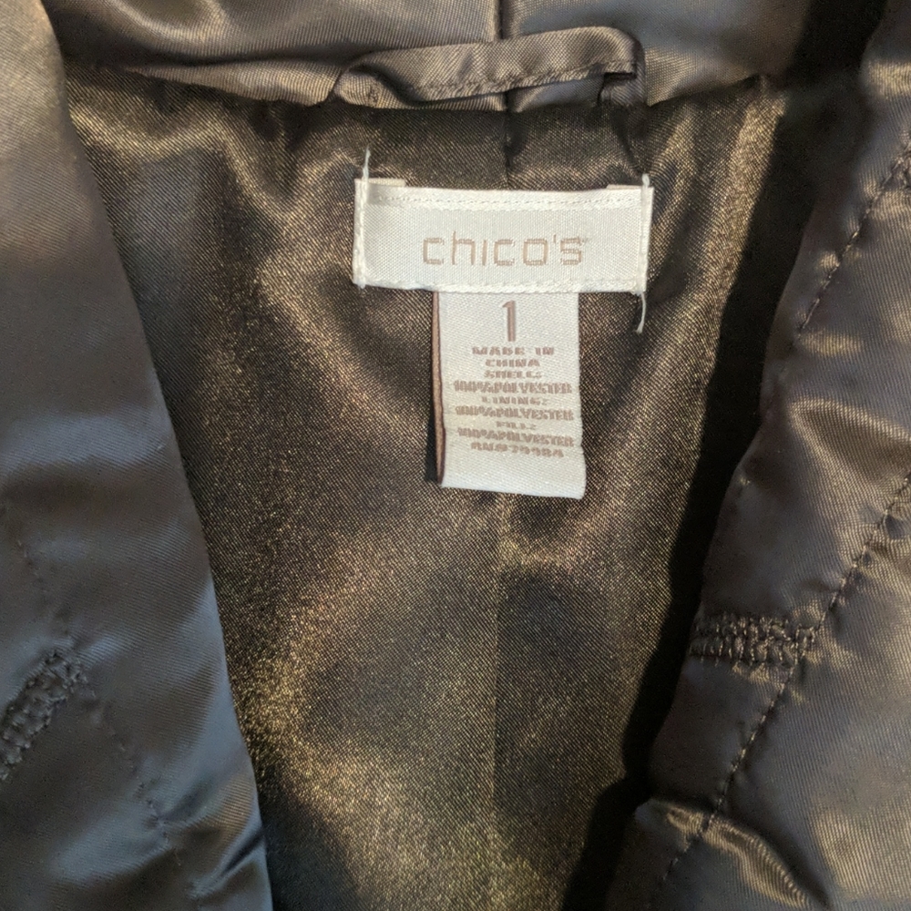 Chico's Puffer Jacket - Picture 7 of 8